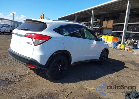 2022 Honda Hr-V Awd Sport из США, поврежденный, VIN 3CZRU6H19NM702151